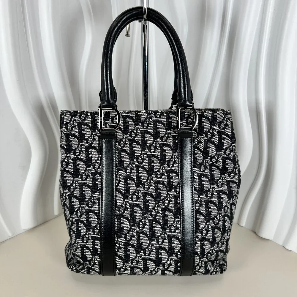 Christian Dior Vintage Trotter Tote Bag